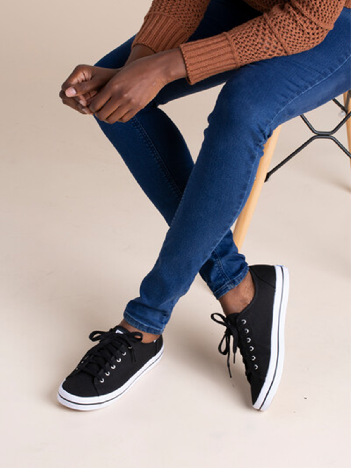 ZAPATILLA NEGRA MUJER KICKSTART SEASONAL S KEDS - 2