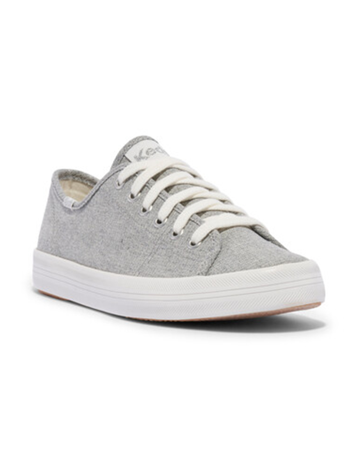 ZAPATILLAS MUJER KEDS CASUALES GRIS KICKSTART METALLIC - 2