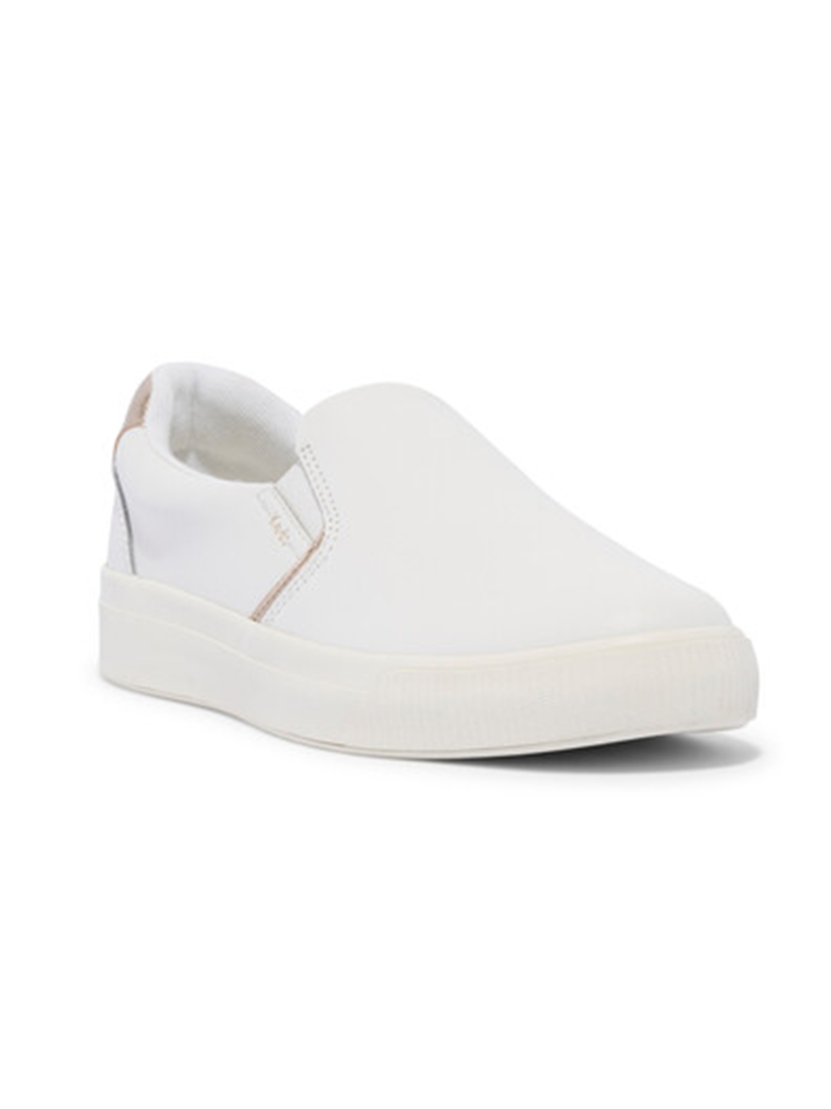 ZAPATILLAS MUJER KEDS CASUALES BLANCO PURSUIT SLIP LEATHER CUERO - 2
