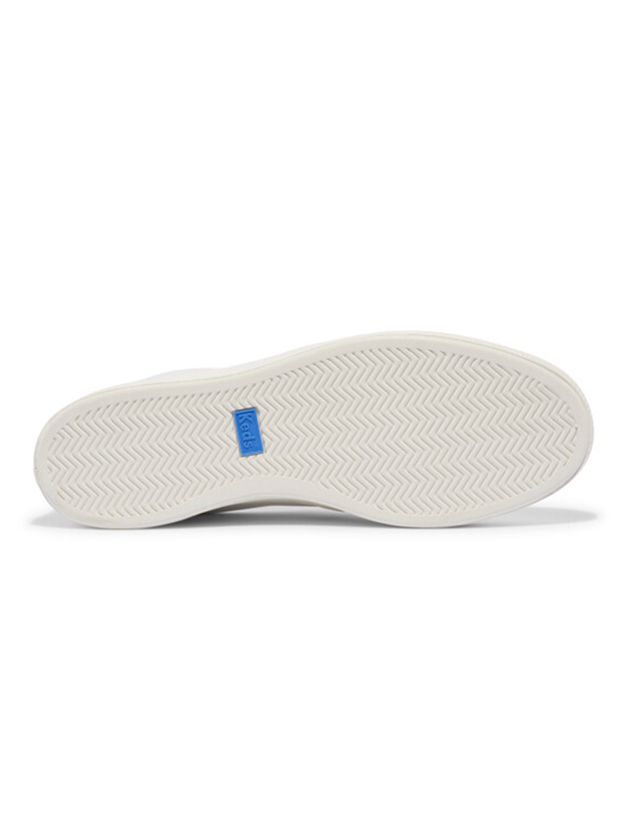 ZAPATILLAS MUJER KEDS CASUALES BLANCO PURSUIT SLIP LEATHER CUERO - 7