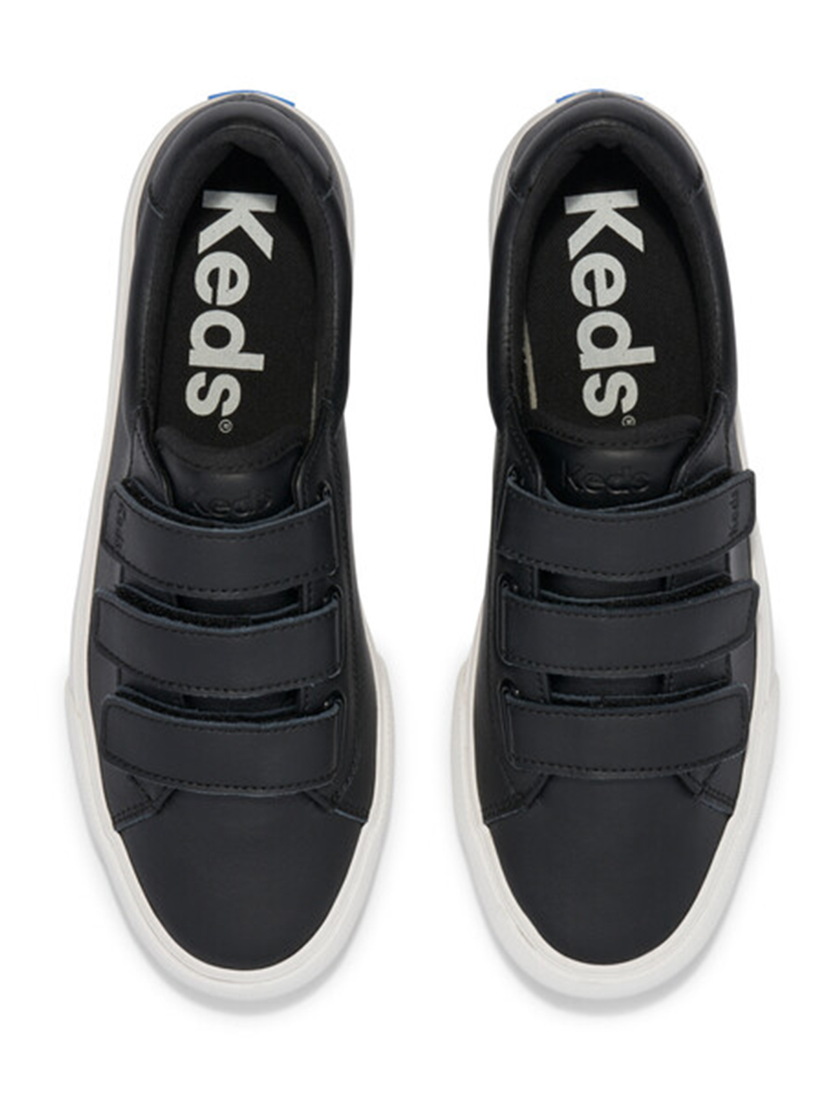 ZAPATILLAS MUJER KEDS CASUALES NEGRO JUMP KICK V CUERO - 4