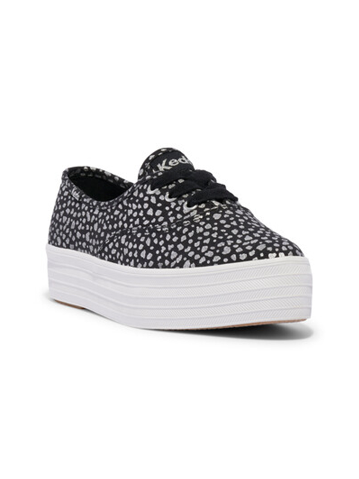 ZAPATILLA NEGRA MUJER KEDS POINT CANVAS KEDS - 2