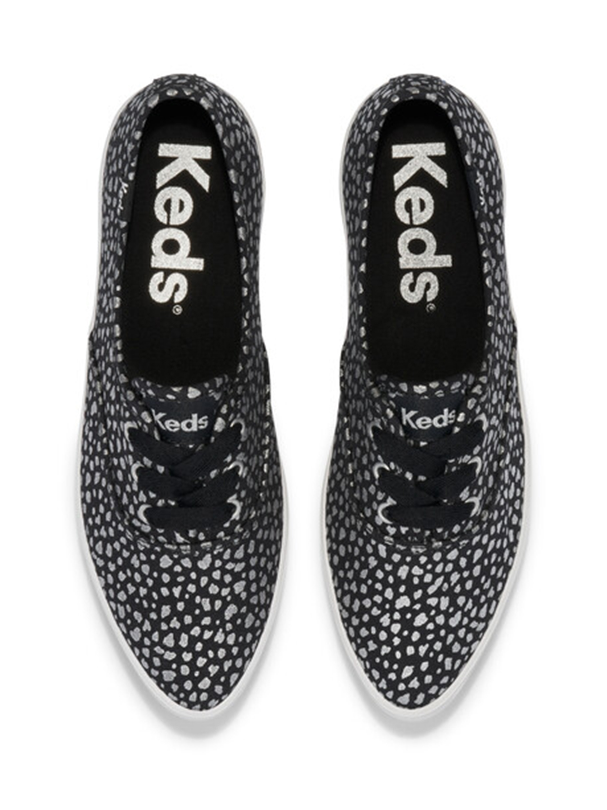 ZAPATILLA NEGRA MUJER KEDS POINT CANVAS KEDS - 5