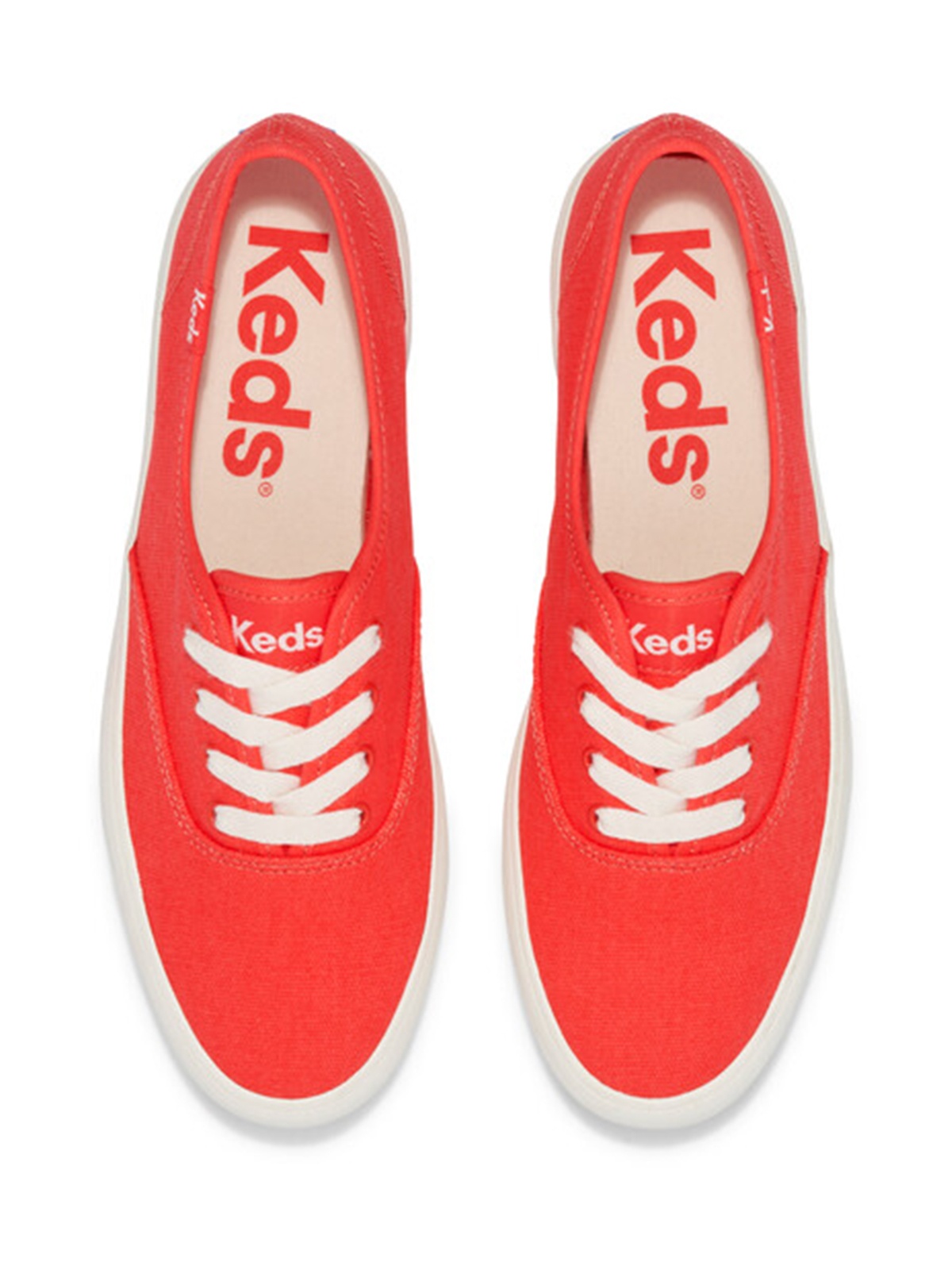 ZAPATILLAS MUJER KEDS CASUALES ROJO CHAMPION GN CANVAS - 4