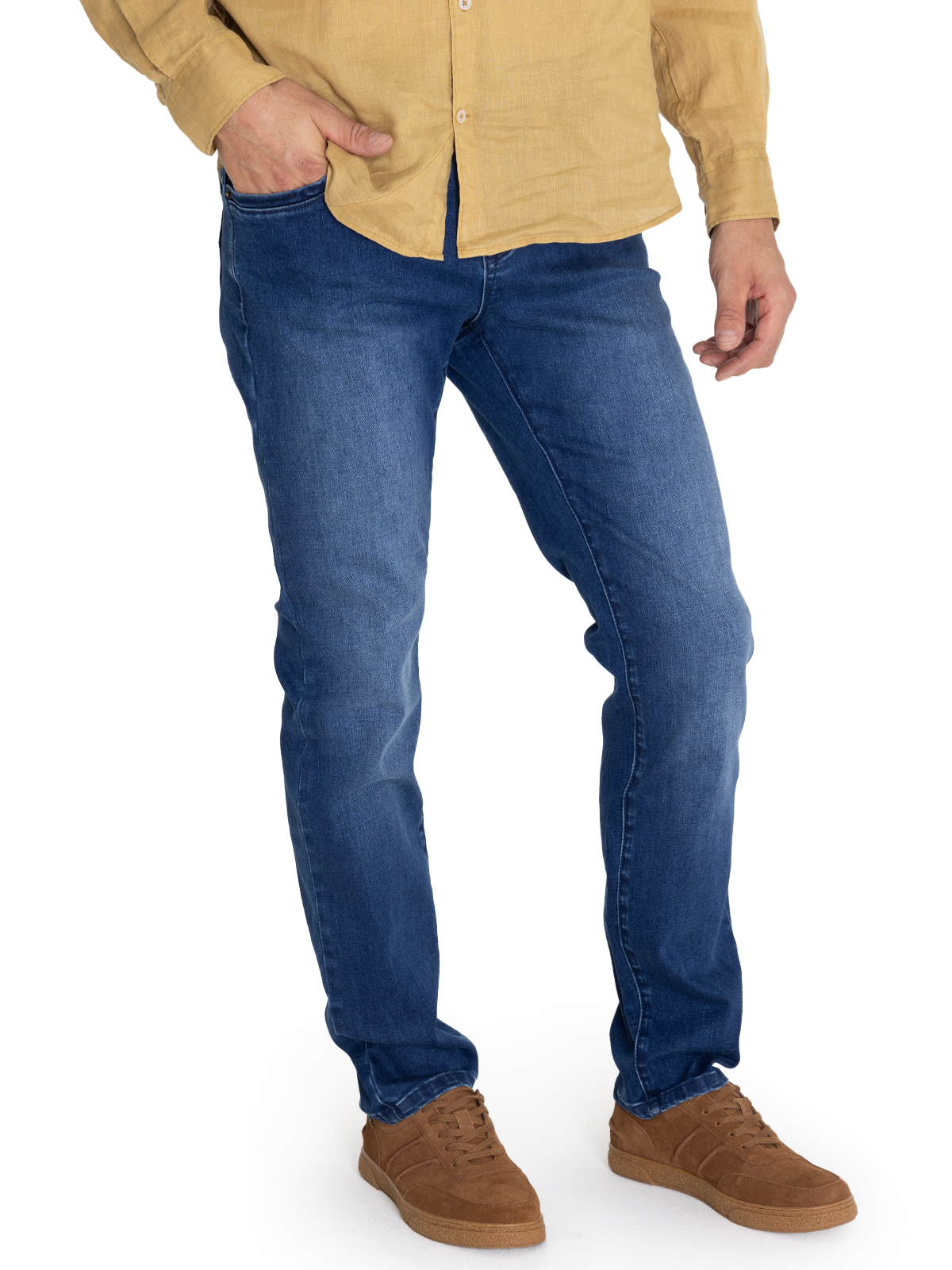 JEANS ALGODÓN ORGÁNICO AZUL BARI HOMBRE ROCKFORD - 5