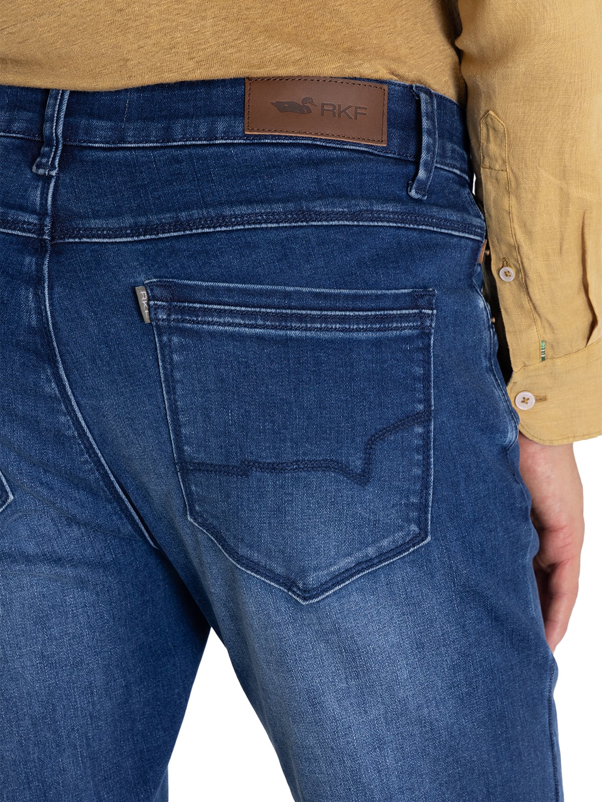 JEANS ALGODÓN ORGÁNICO AZUL BARI HOMBRE ROCKFORD - 9