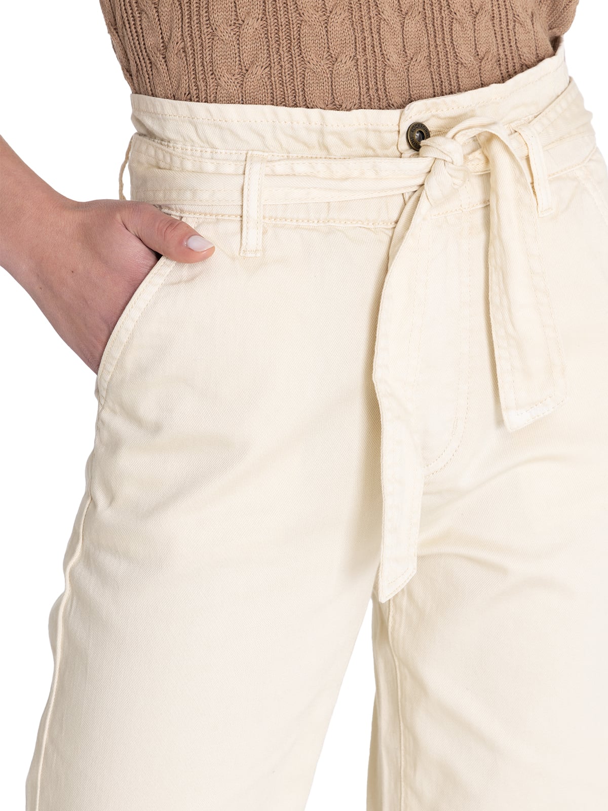 JEANS ALGODÓN ORGÁNICO BEIGE OREON MUJER ROCKFORD - 7