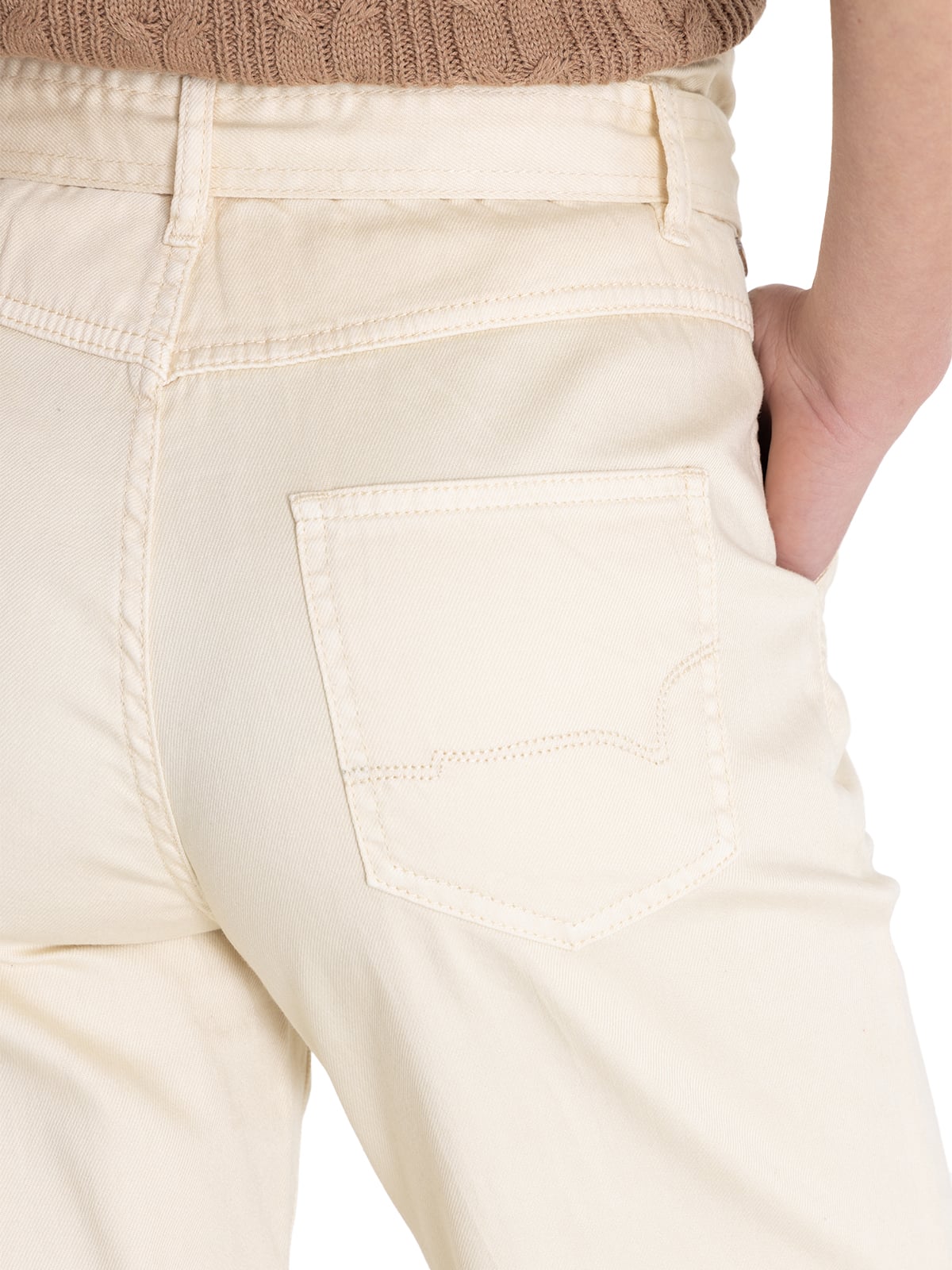 JEANS ALGODÓN ORGÁNICO BEIGE OREON MUJER ROCKFORD - 9