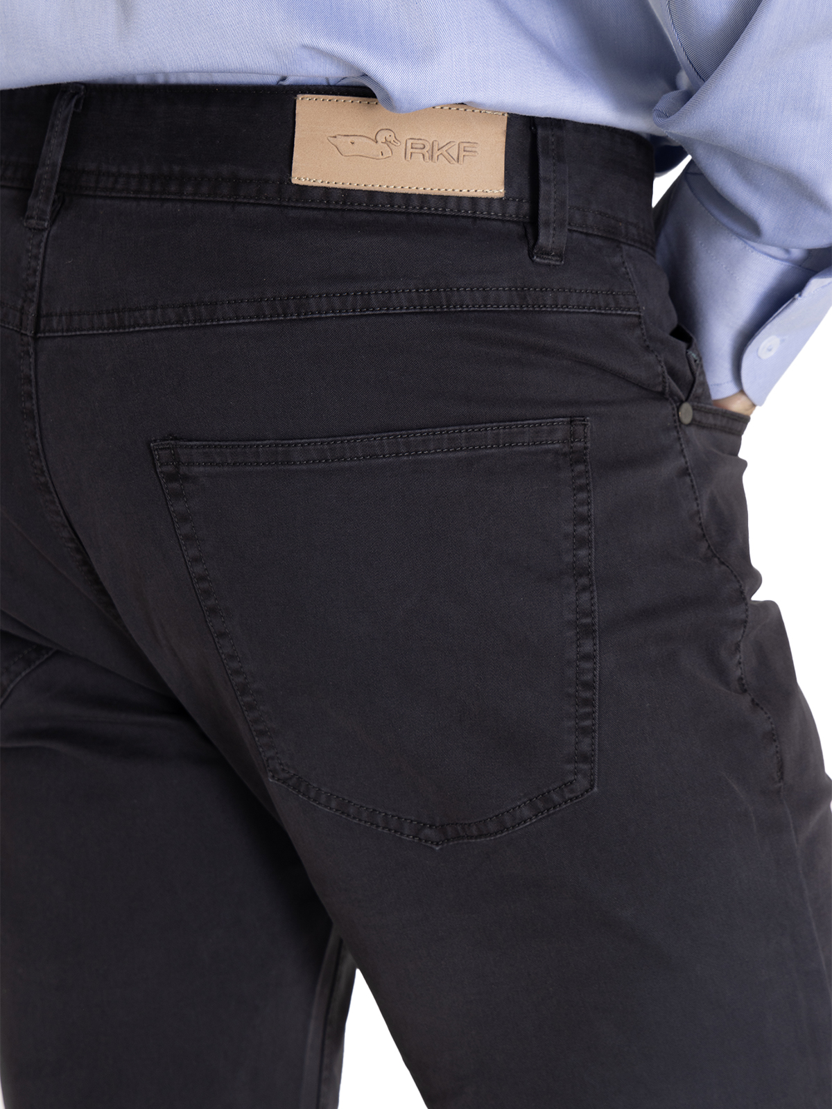 PANTALÓN NATURAL FLEX GRIS FIVE HOMBRE ROCKFORD - 8