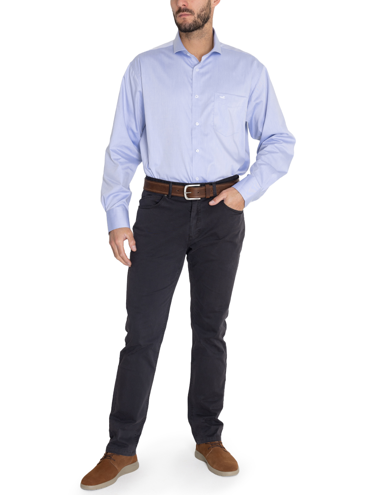 PANTALÓN NATURAL FLEX GRIS FIVE HOMBRE ROCKFORD - 9