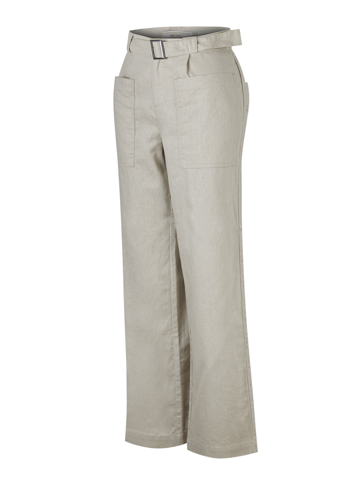 PANTALÓN ALGODÓN ORGÁNICO BEIGE FLIP MUJER ROCKFORD - 1