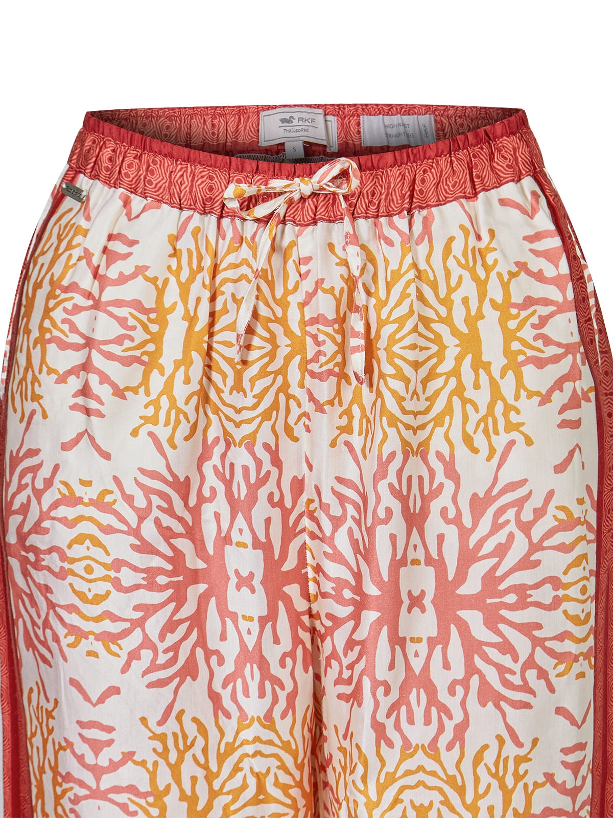 PANTALÓN MUJER ROCKFORD NARANJA PALOMA RAYÓN - 4