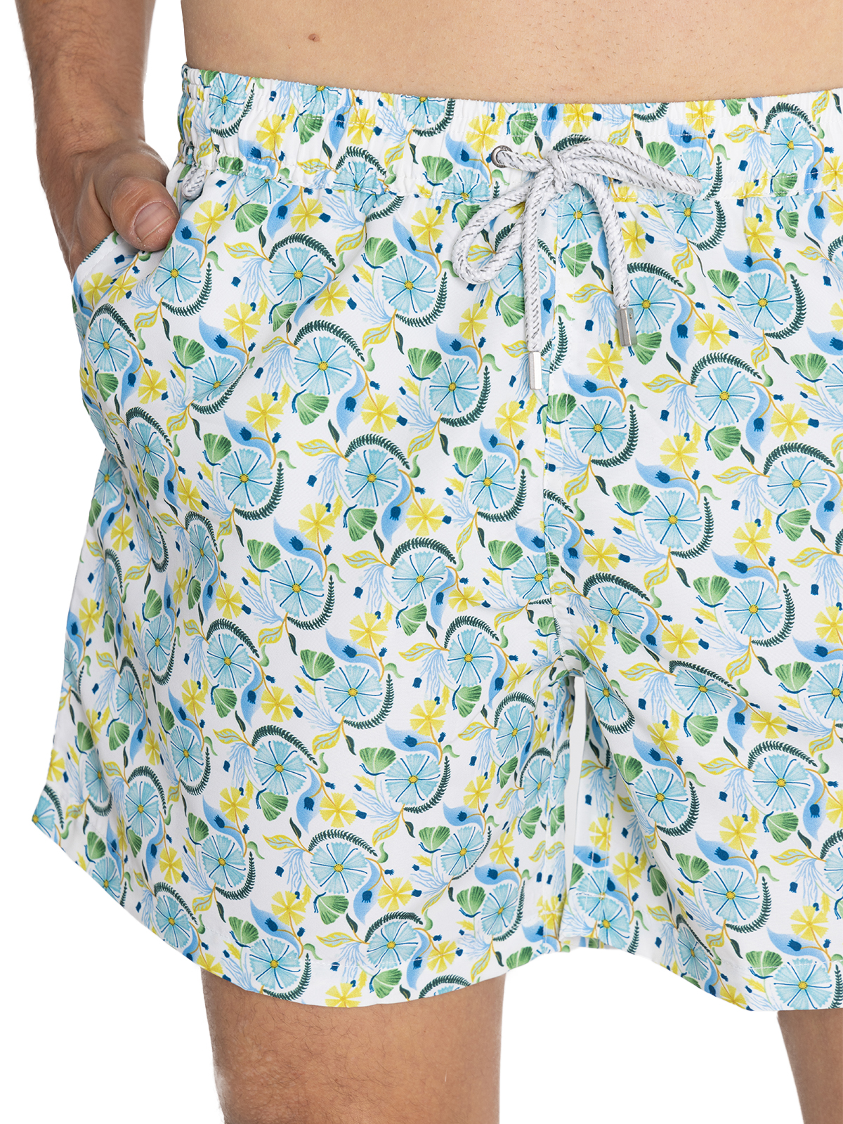 TRAJE DE BAÑO HOMBRE ROCKFORD IZAM AZUL CIELO - 6