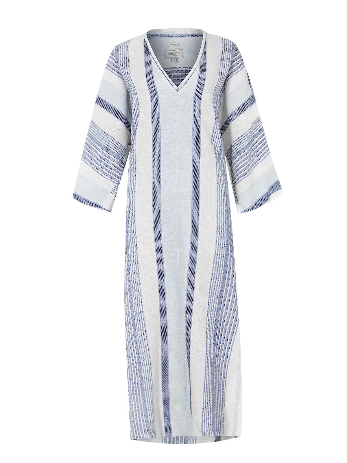 VESTIDO ALGODÓN ORGÁNICO MUJER ROCKFORD AZUL KALA - 1
