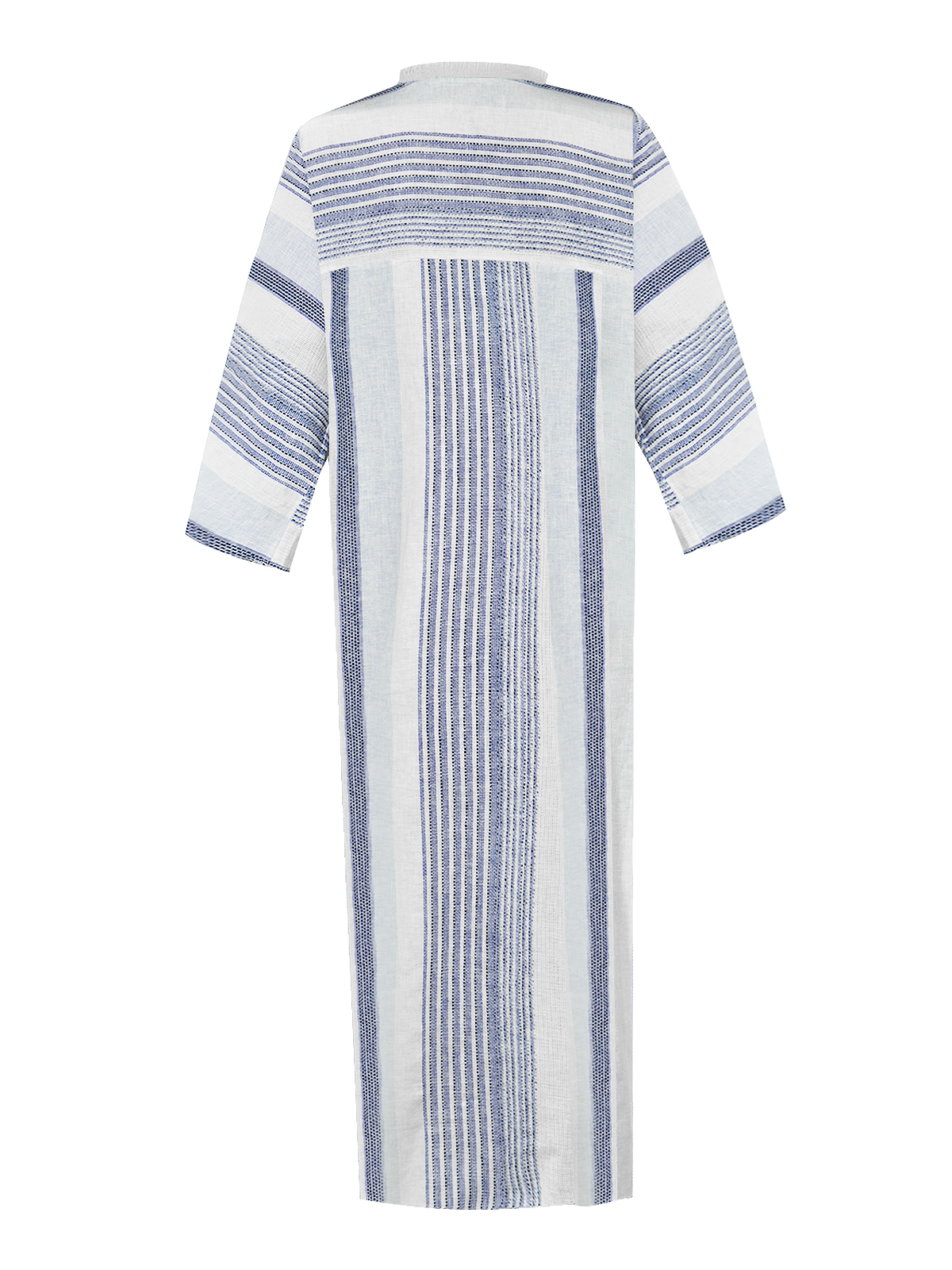 VESTIDO ALGODÓN ORGÁNICO MUJER ROCKFORD AZUL KALA - 2
