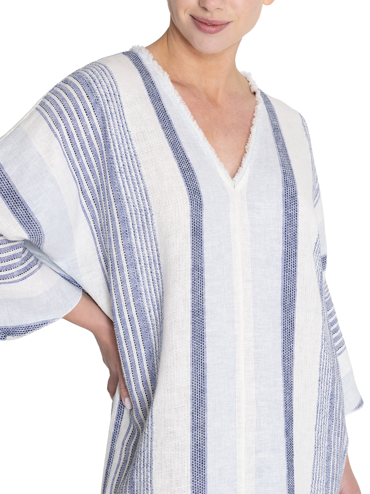 VESTIDO ALGODÓN ORGÁNICO MUJER ROCKFORD AZUL KALA - 9