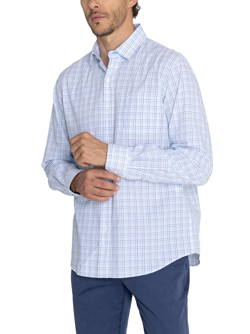 CAMISA ALGODÓN ORGÁNICO AZUL LIGHTER HOMBRE ROCKFORD - 6