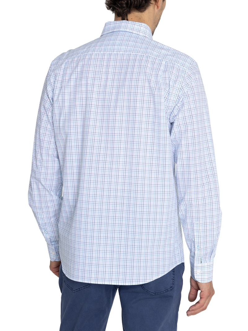 CAMISA ALGODÓN ORGÁNICO AZUL LIGHTER HOMBRE ROCKFORD - 8