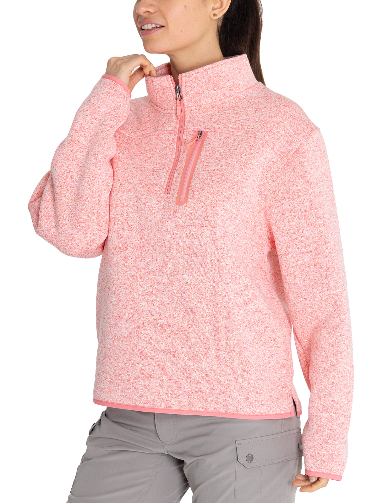 POLAR FIBRAS RECICLADAS NARANJA AMBER MUJER ROCKFORD - 6