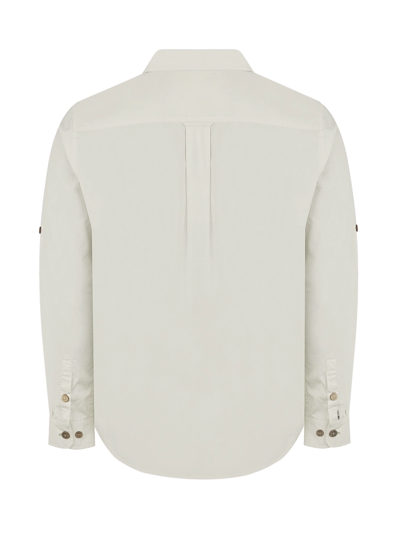 CAMISA ALGODÓN ORGÁNICO BEIGE GALITON HOMBRE ROCKFORD - 2