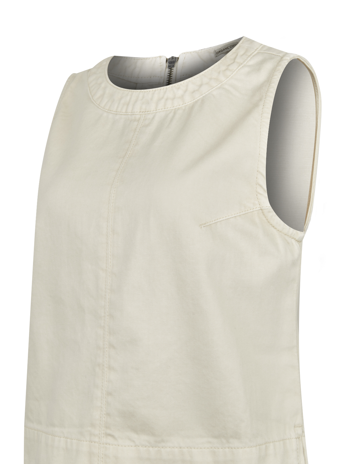 BLUSA ALGODÓN ORGÁNICO CREMA LEE MUJER ROCKFORD - 4