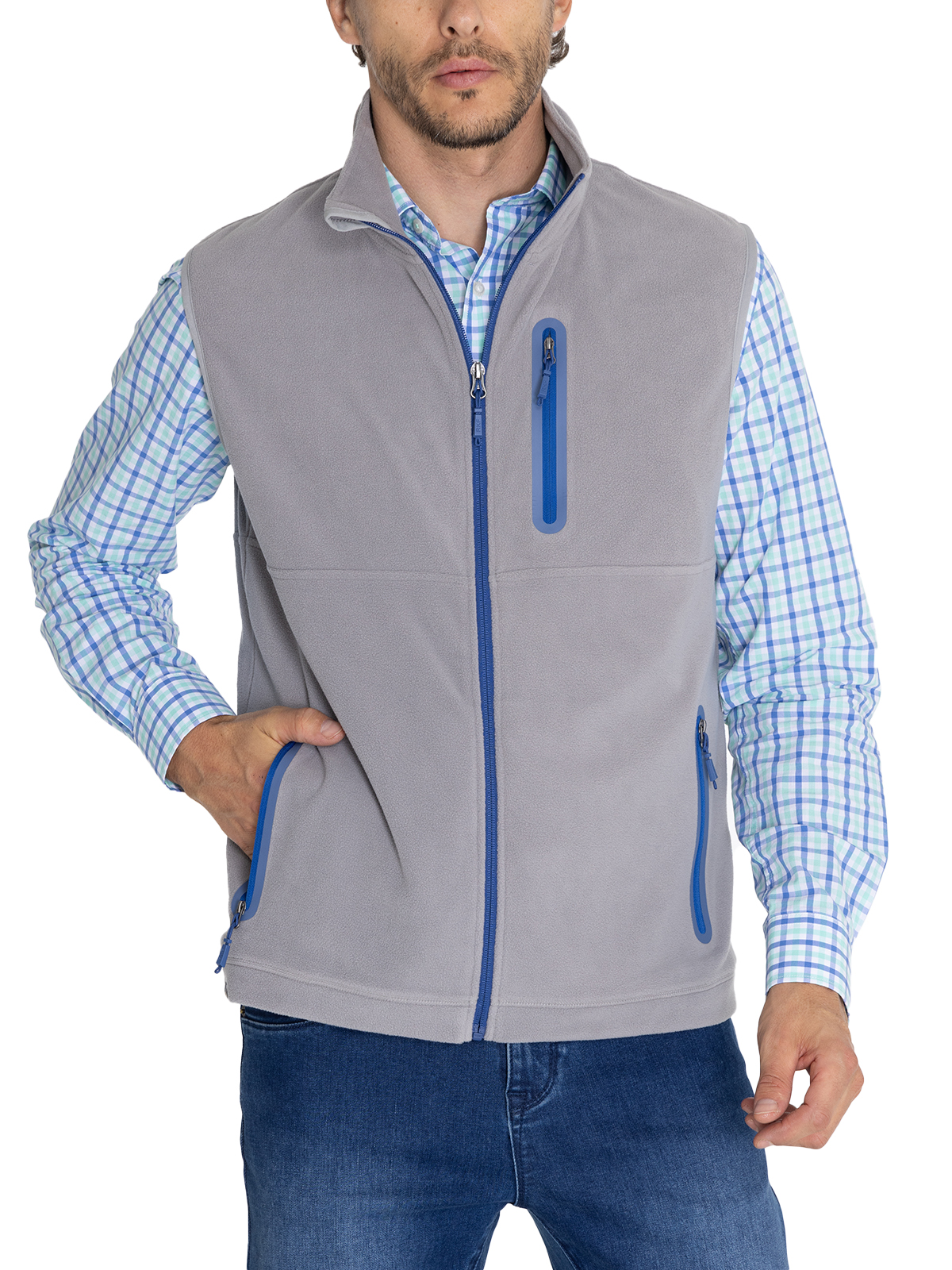 POLAR FIBRAS RECICLADAS GRIS ARIENZO HOMBRE ROCKFORD - 5
