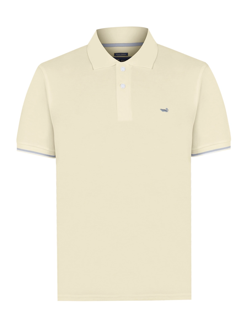 POLERA ALGODÓN ORG AMARILLO MITCHELL HOMBRE ROCKFORD - 1