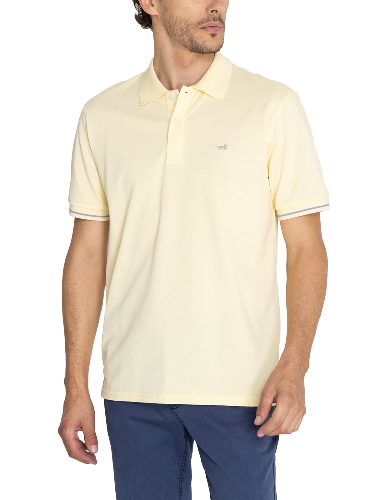 POLERA ALGODÓN ORG AMARILLO MITCHELL HOMBRE ROCKFORD - 5