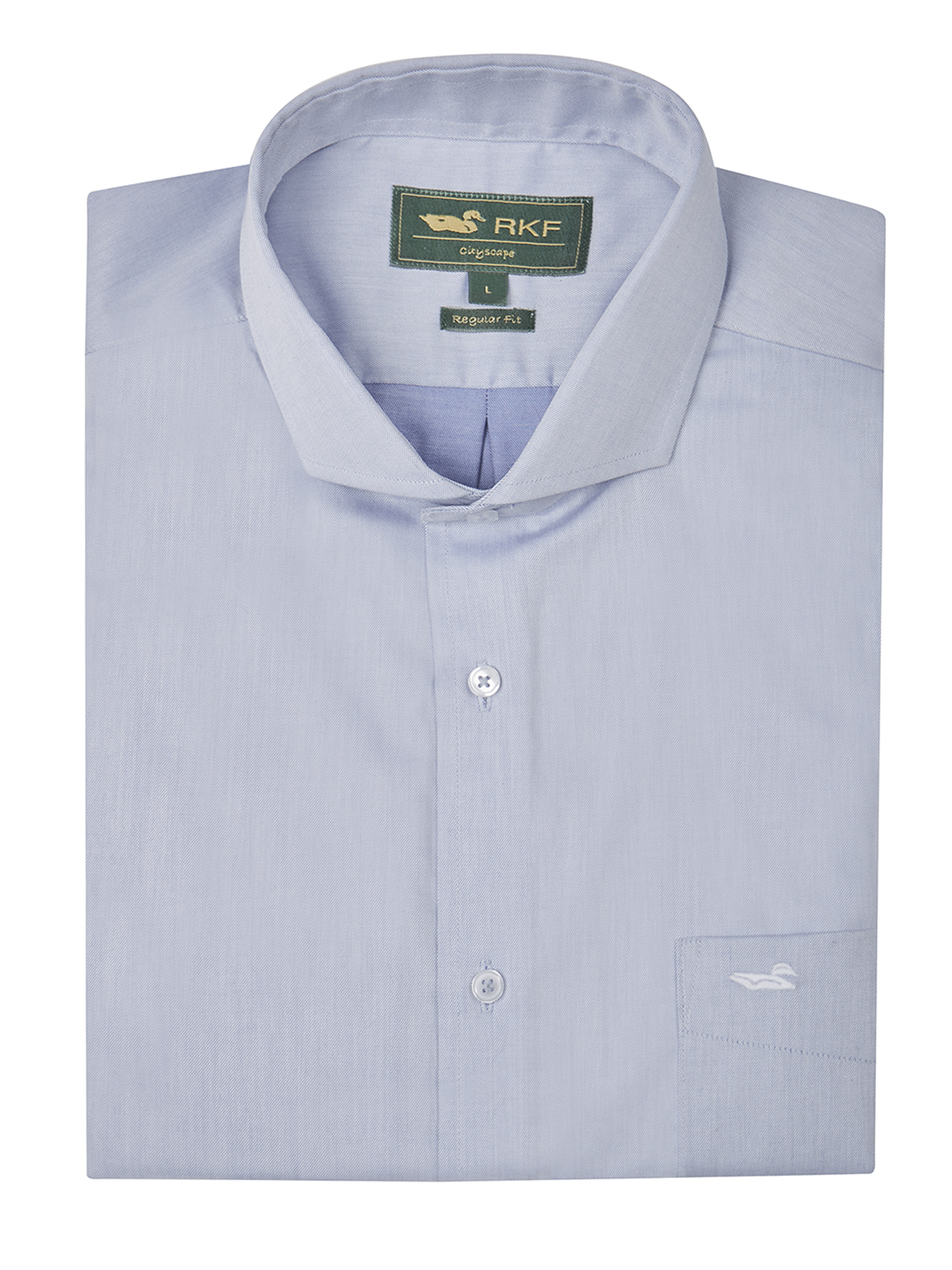 CAMISA CUELLO ITA CELESTE E.LIFESOLID HOMBRE ROCKFORD - 1