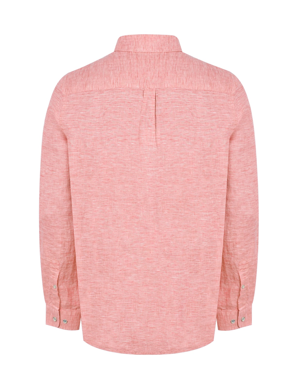 CAMISA LINO ORGÁNICO ROJO LINENTEX HOMBRE ROCKFORD - 2