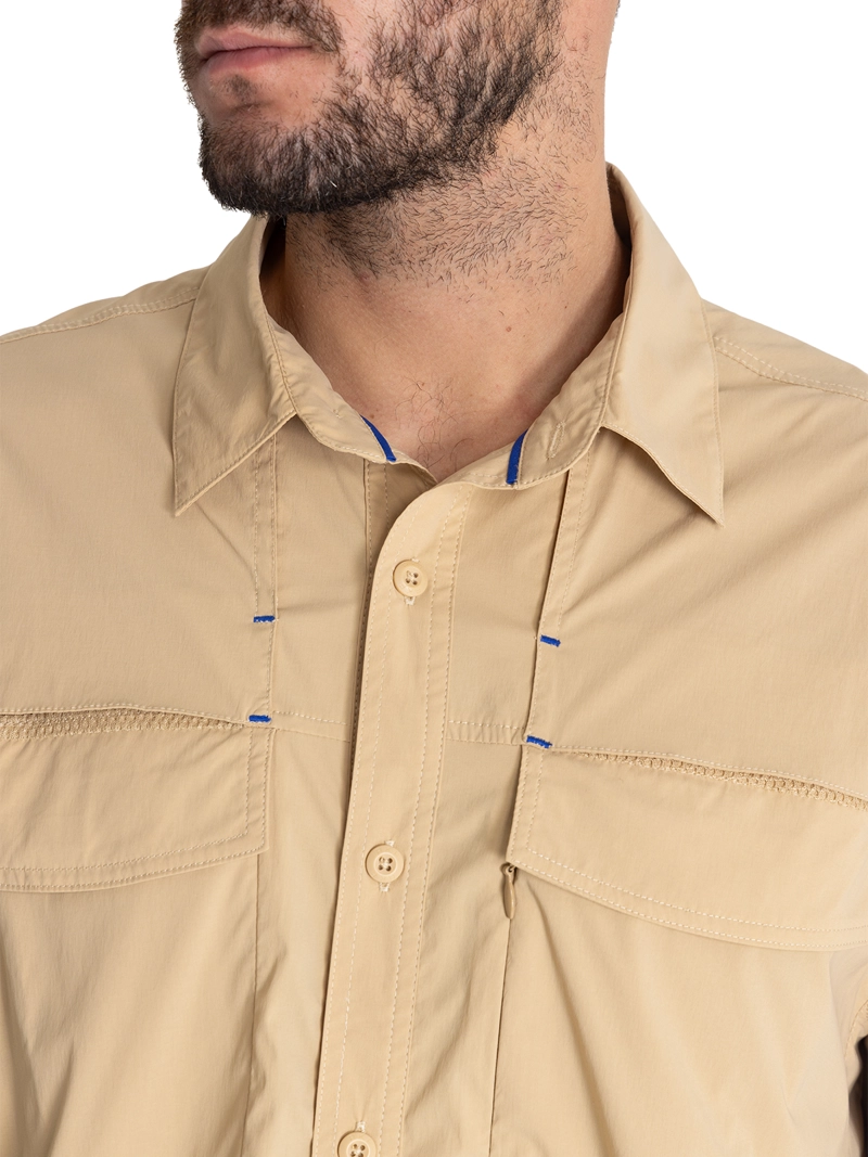 CAMISA UPF BEIGE CHUNGARA HOMBRE ROCKFORD - 7
