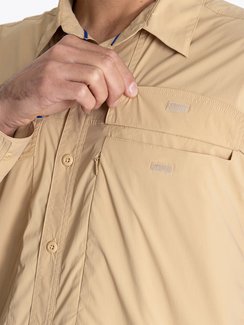 CAMISA UPF BEIGE CHUNGARA HOMBRE ROCKFORD - 9