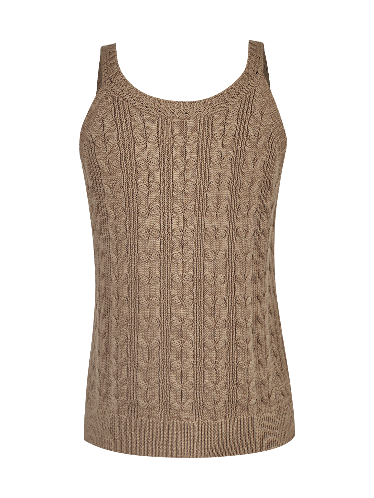 POLERA ALGODÓN ORGÁNICO CAFÉ SAMAR MUJER ROCKFORD - 2