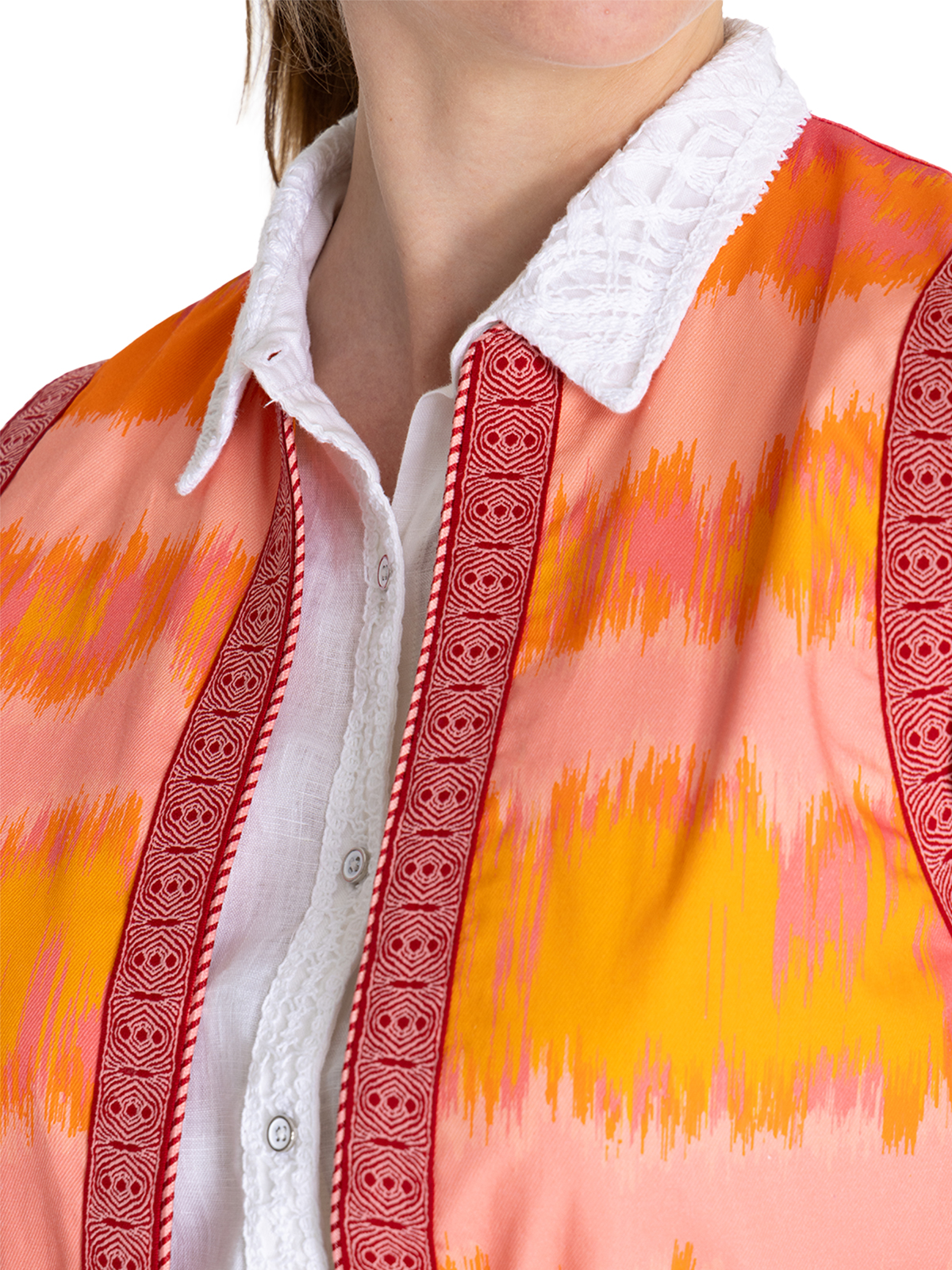 CHAQUETA ALGODÓN ORGÁNICO NARANJA DELFI MUJER ROCKFORD - 8
