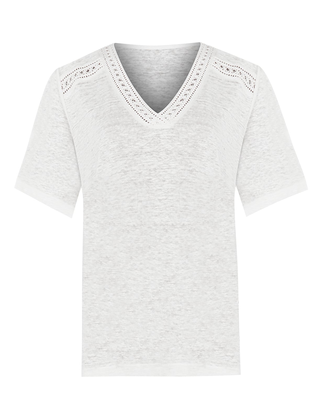 POLERA LINO ORGÁNICO BEIGE REMINI MUJER ROCKFORD - 1