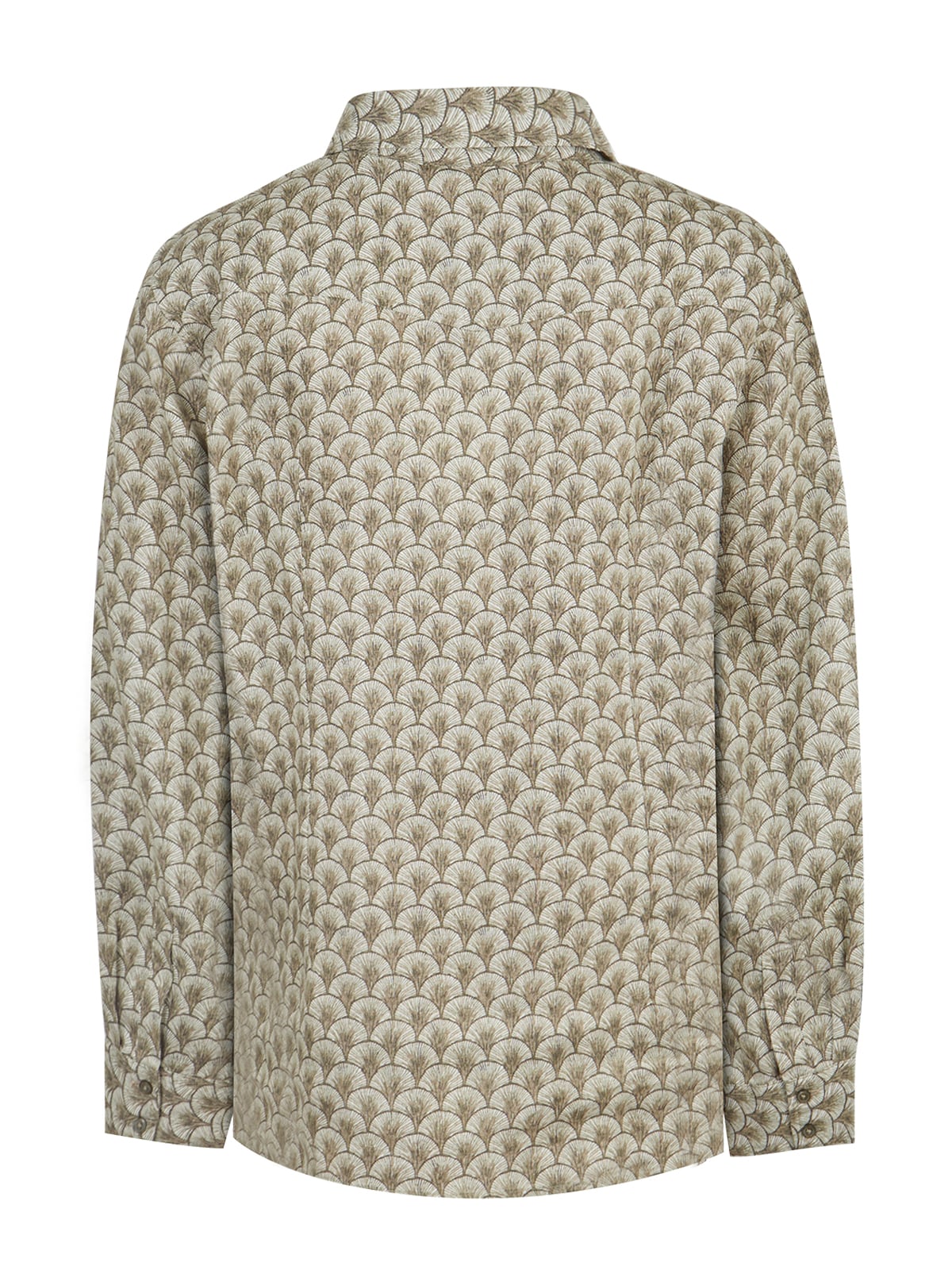 BLUSA LINO ORG VERDE MUSGO LIRIOPRINT MUJER ROCKFORD - 2
