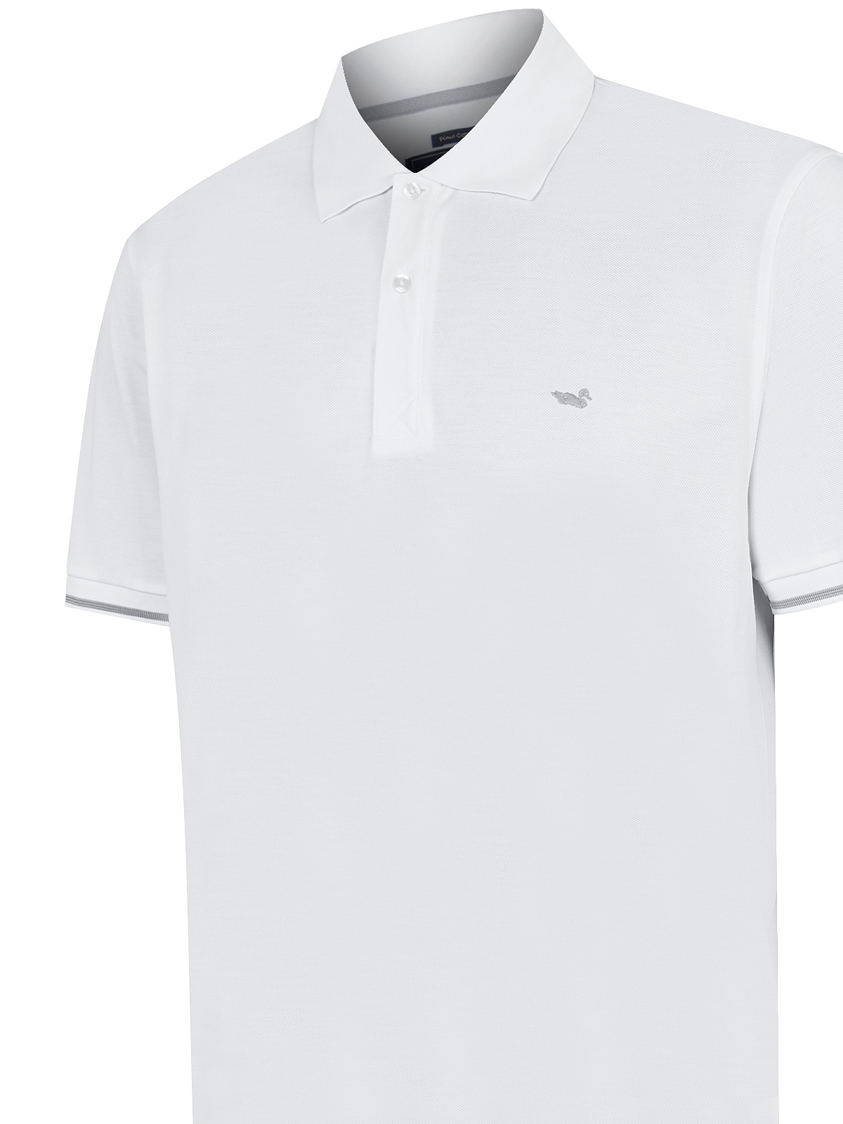 POLERA ALGODÓN ORGÁNICO BLANCO MITCHELL HOMBRE ROCKFORD - 4