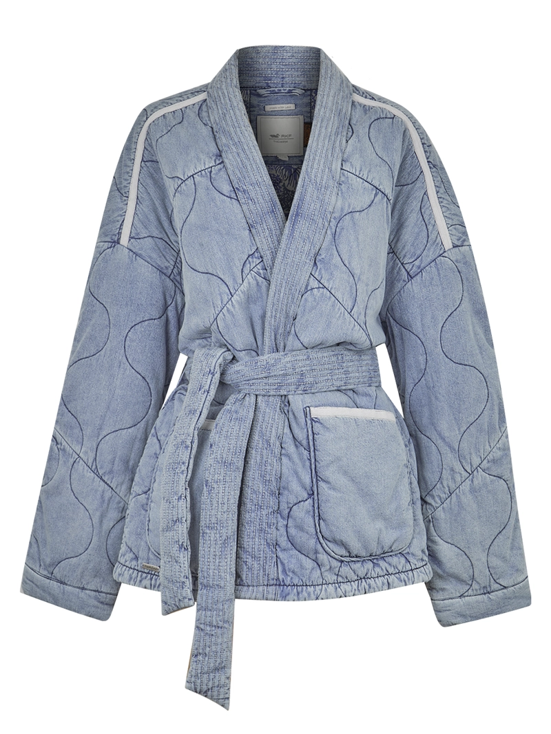 CHAQUETA THERMORE AZUL FLORI MUJER ROCKFORD - 1