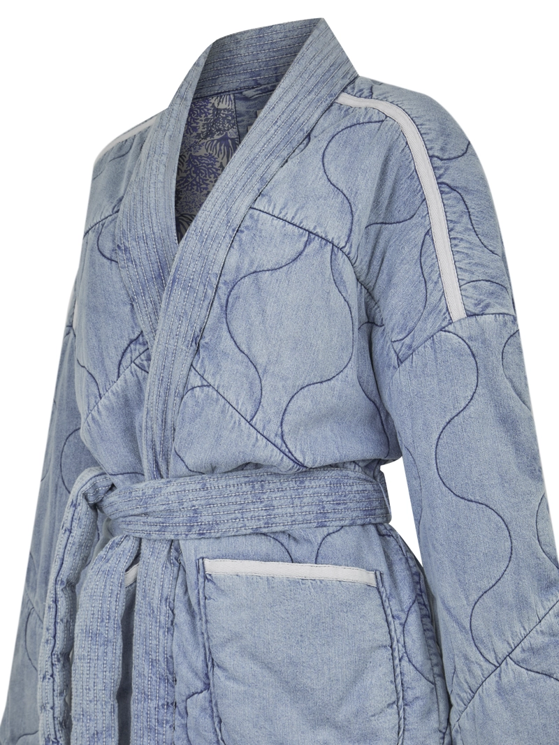 CHAQUETA THERMORE AZUL FLORI MUJER ROCKFORD - 4