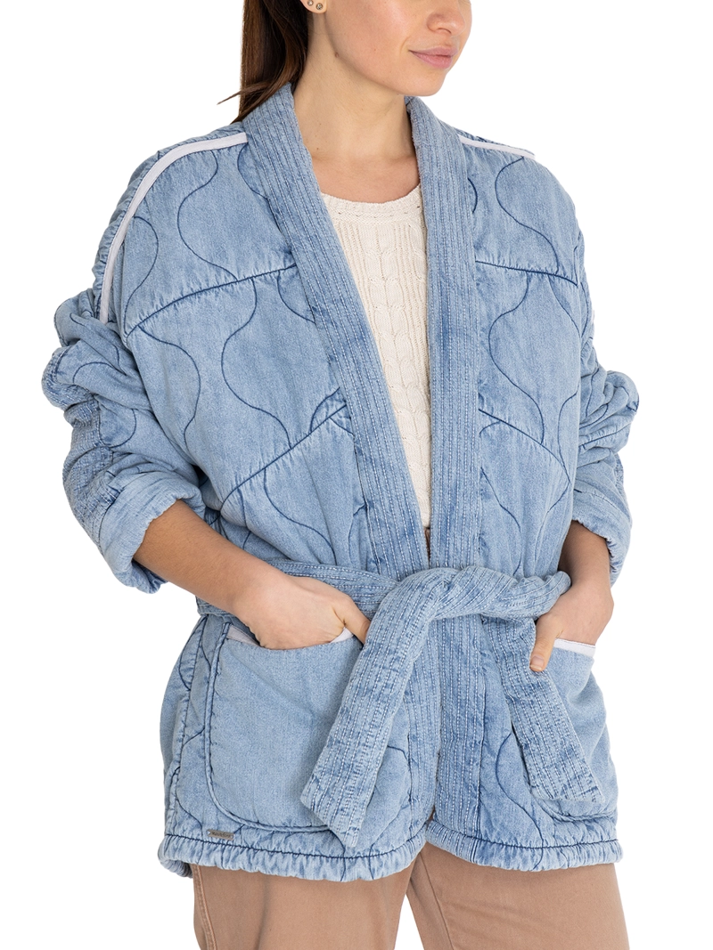 CHAQUETA THERMORE AZUL FLORI MUJER ROCKFORD - 5