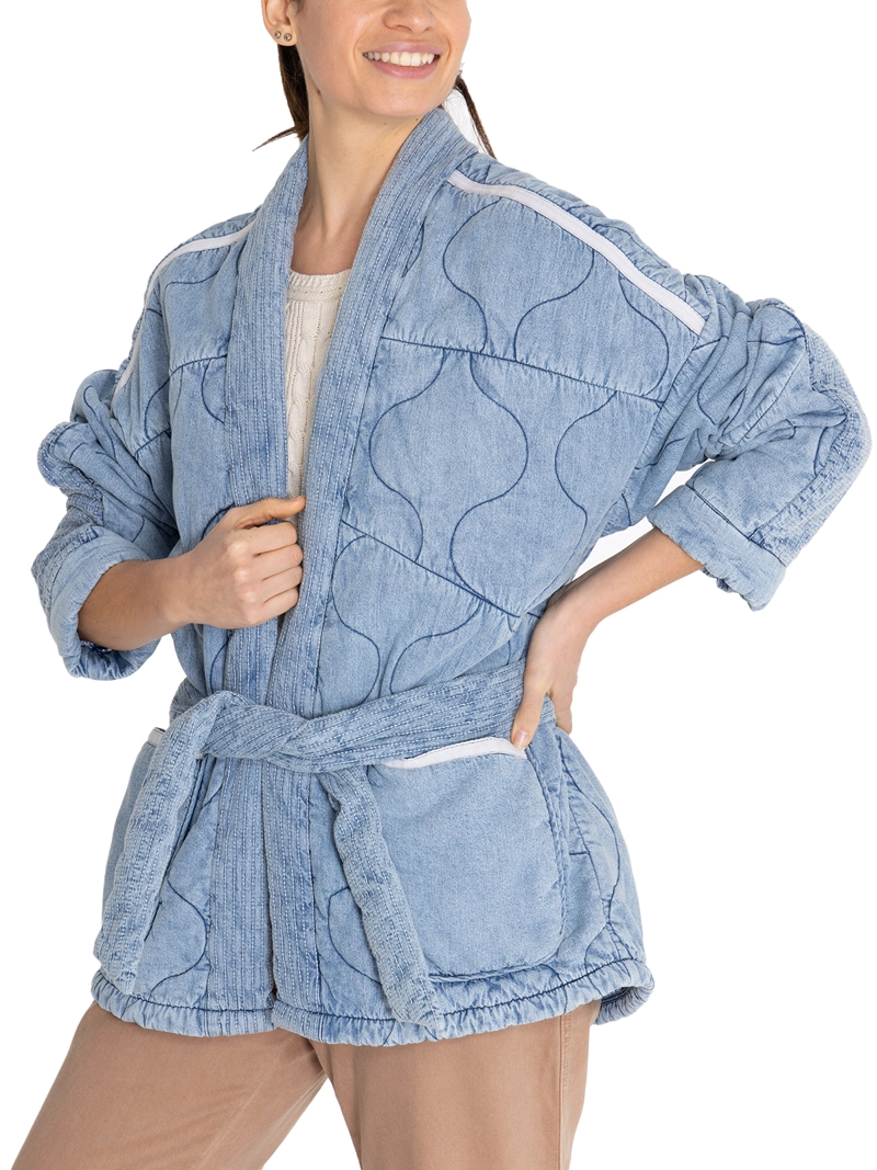 CHAQUETA THERMORE AZUL FLORI MUJER ROCKFORD - 6