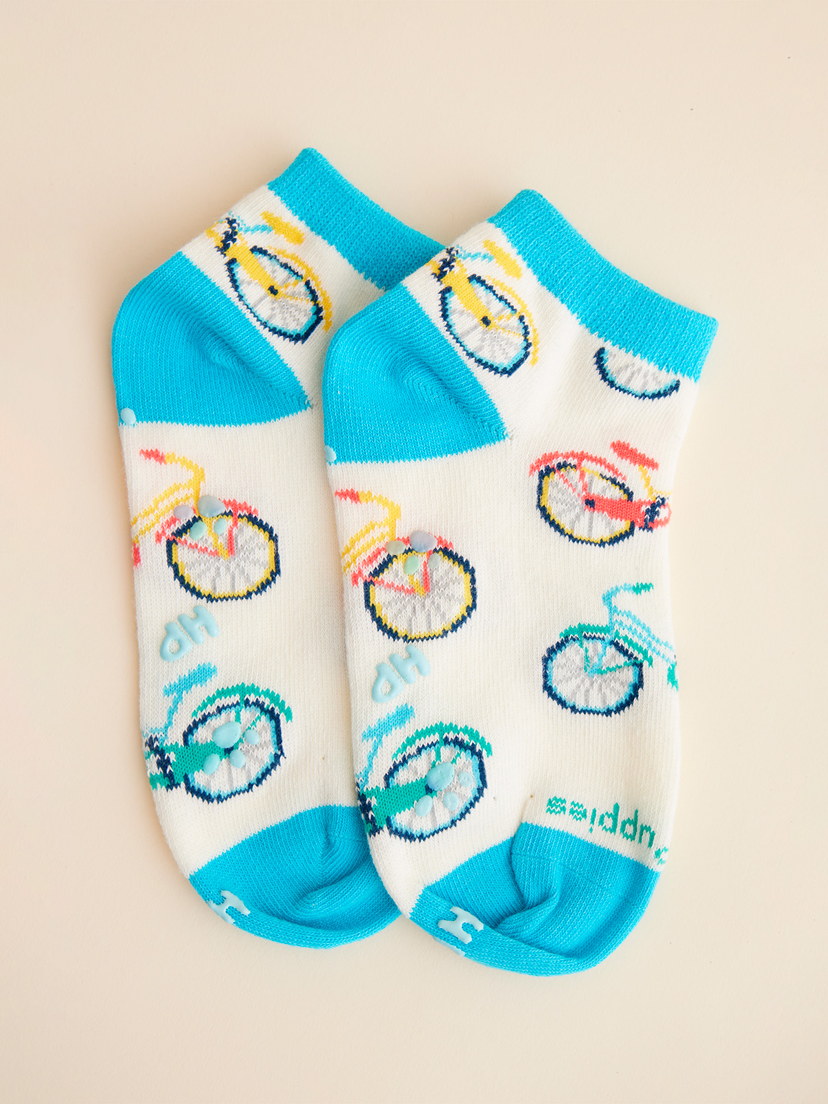 CALCETIN ALGODÓN NIÑO HUSH-PUPPIES CREMA V24B PED BIKE PEBIKE - 1