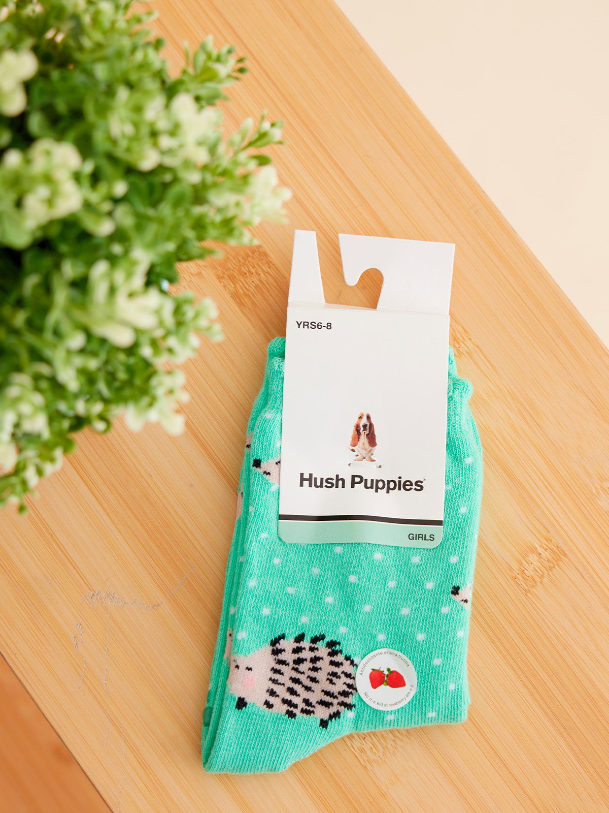 CALCETIN ALGODÓN NIÑA HUSH-PUPPIES CELESTE V24G C ST PORCUPINE ST PORCUPINE - 3