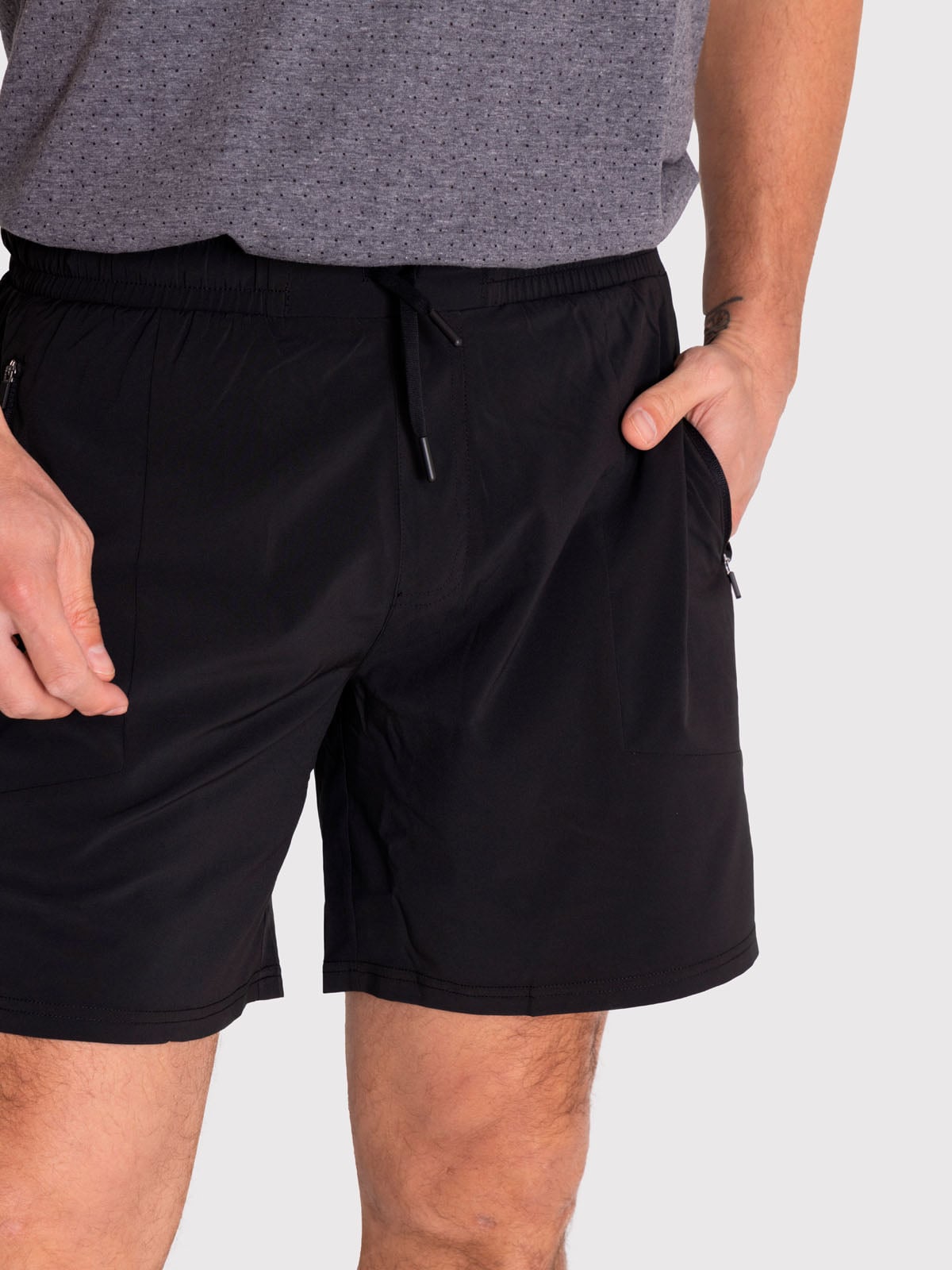 SHORT DEPORTIVO HOMBRE BSOUL NEGRO PERFORMANCE - 4