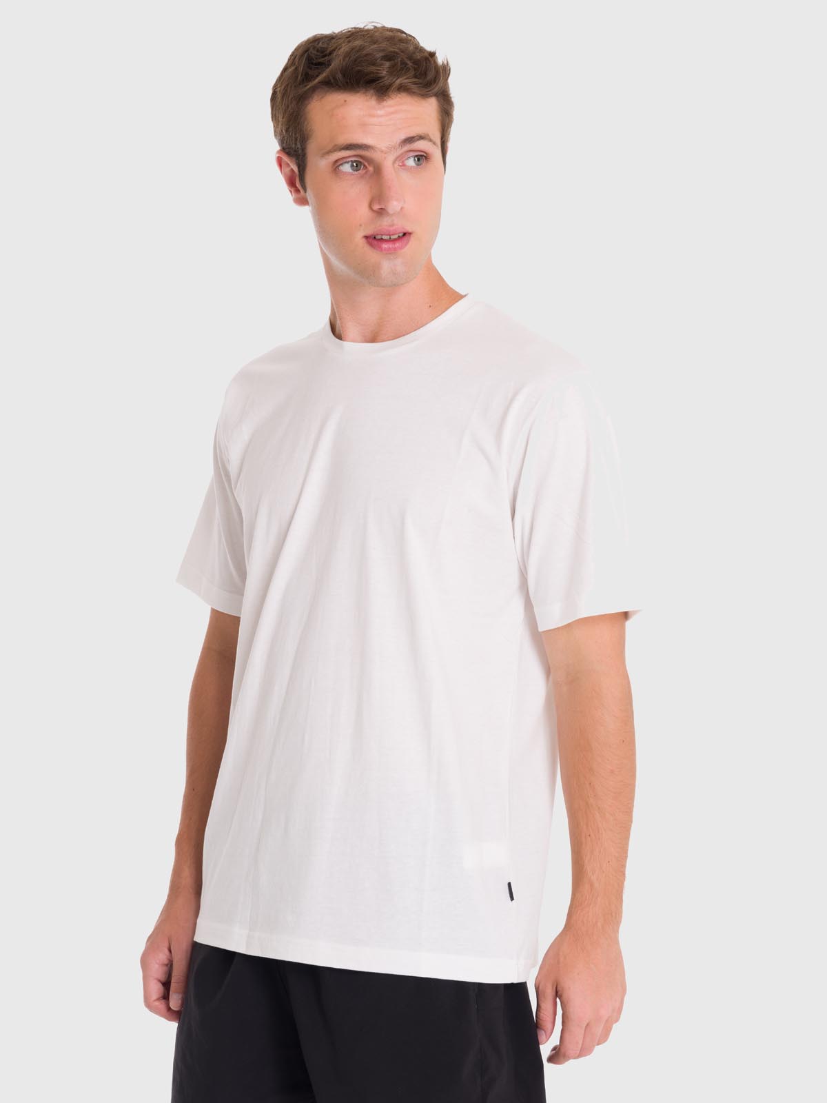 POLERA DEPORTIVA HOMBRE PRINTED T-SHIRT BLANCO BSOUL - 4