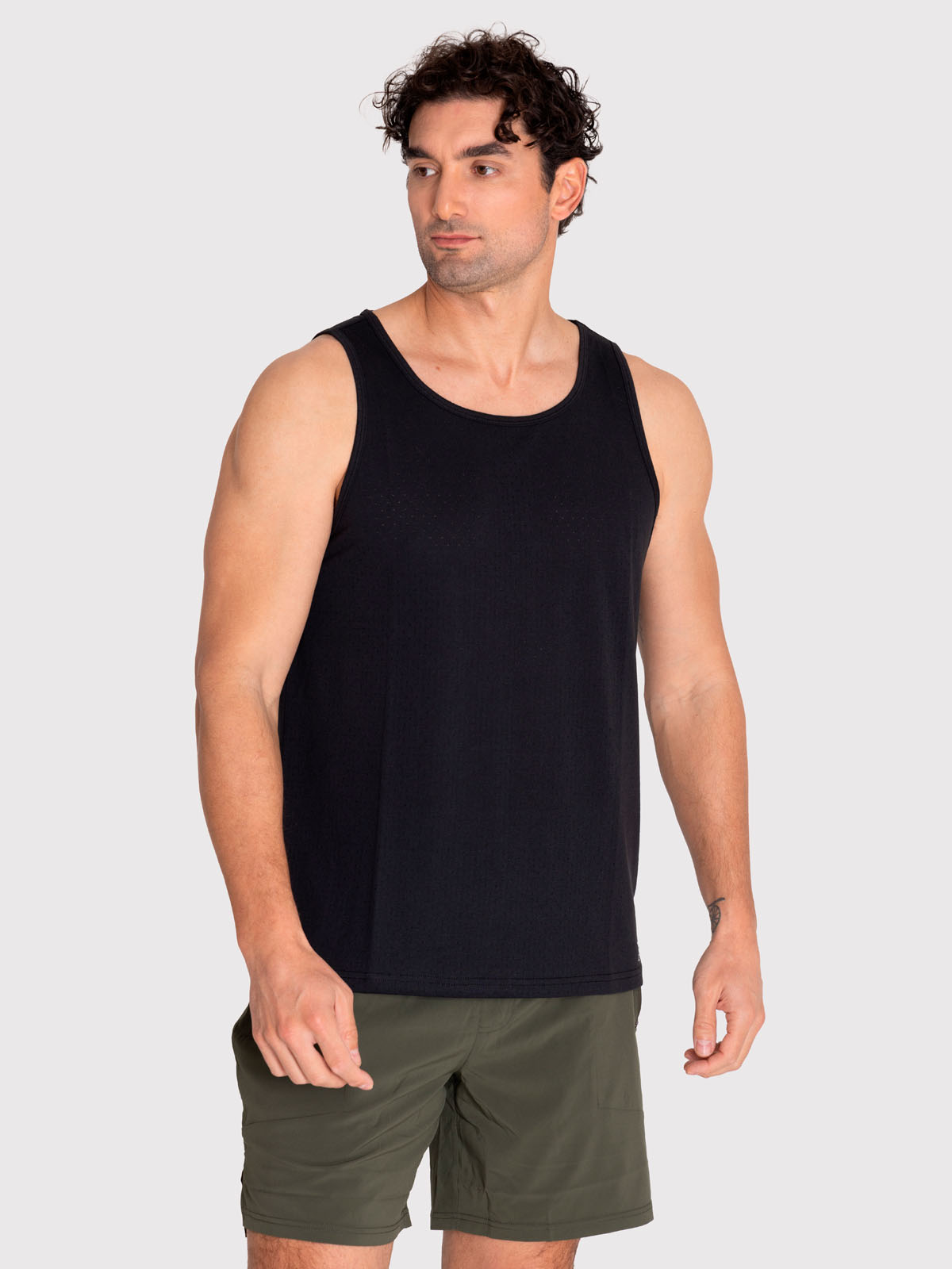BSOUL POLERA DEPORTIVA HOMBRE TRAINING VEST NEGRO BSOUL