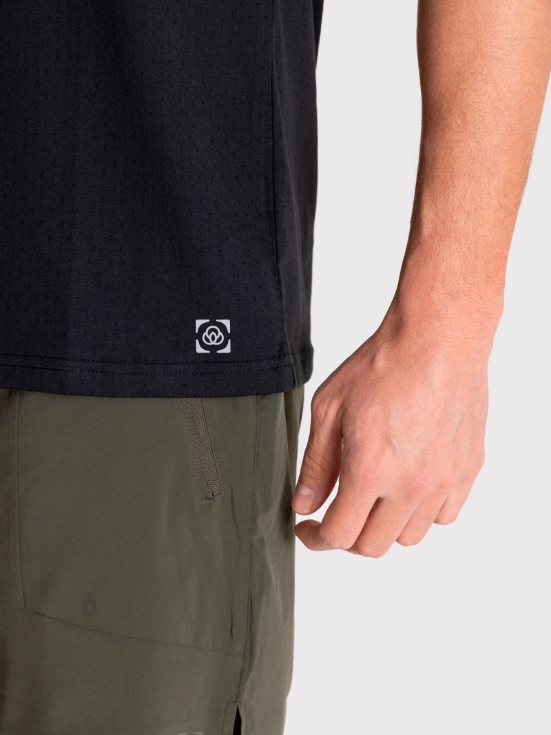 POLERA DEPORTIVA HOMBRE TRAINING VEST NEGRO BSOUL - 5