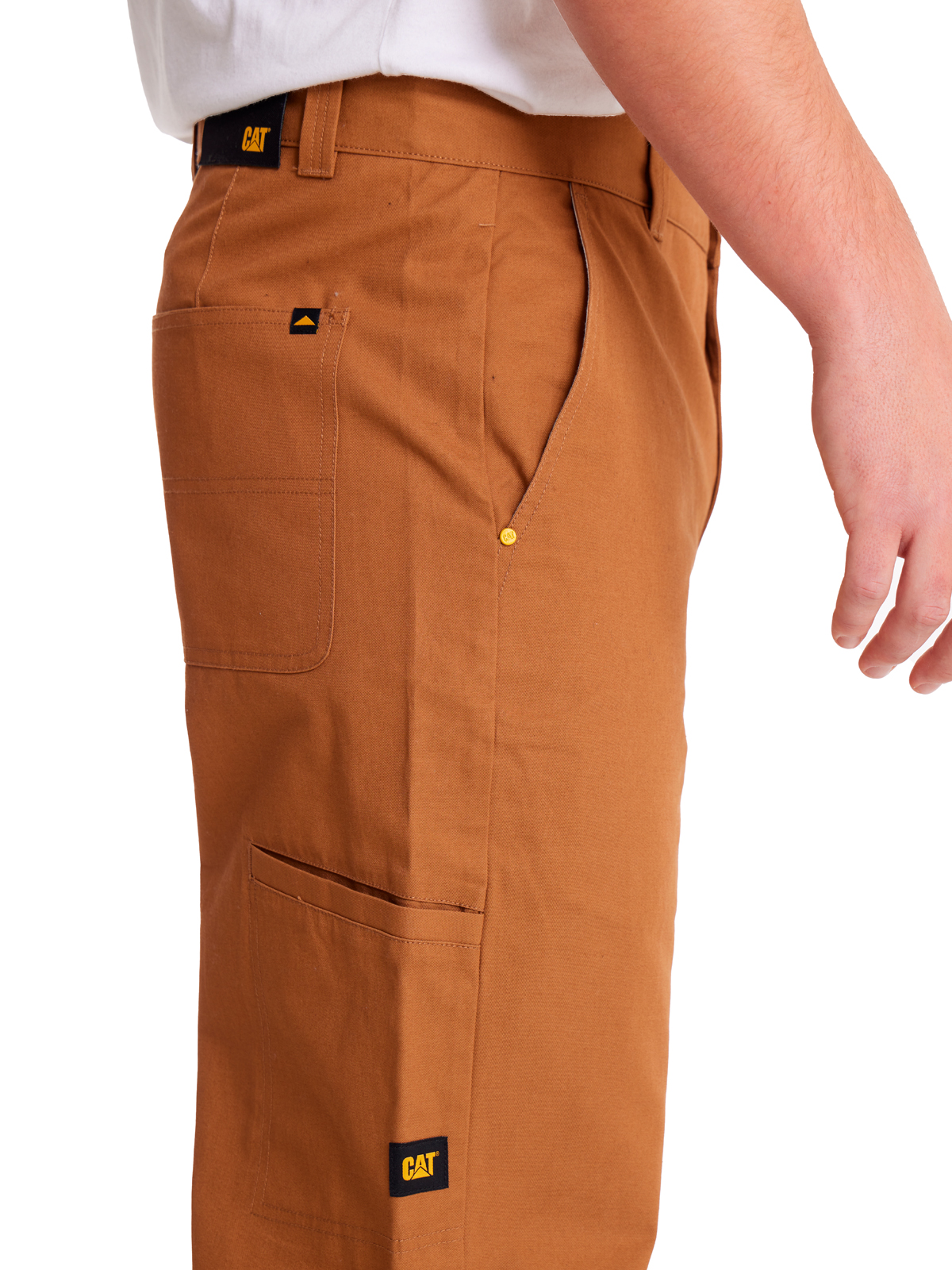 PANTALÓN ALGODÓN HOMBRE CAT CAFÉ RELAXED TWILL UTILITY PANT - 5