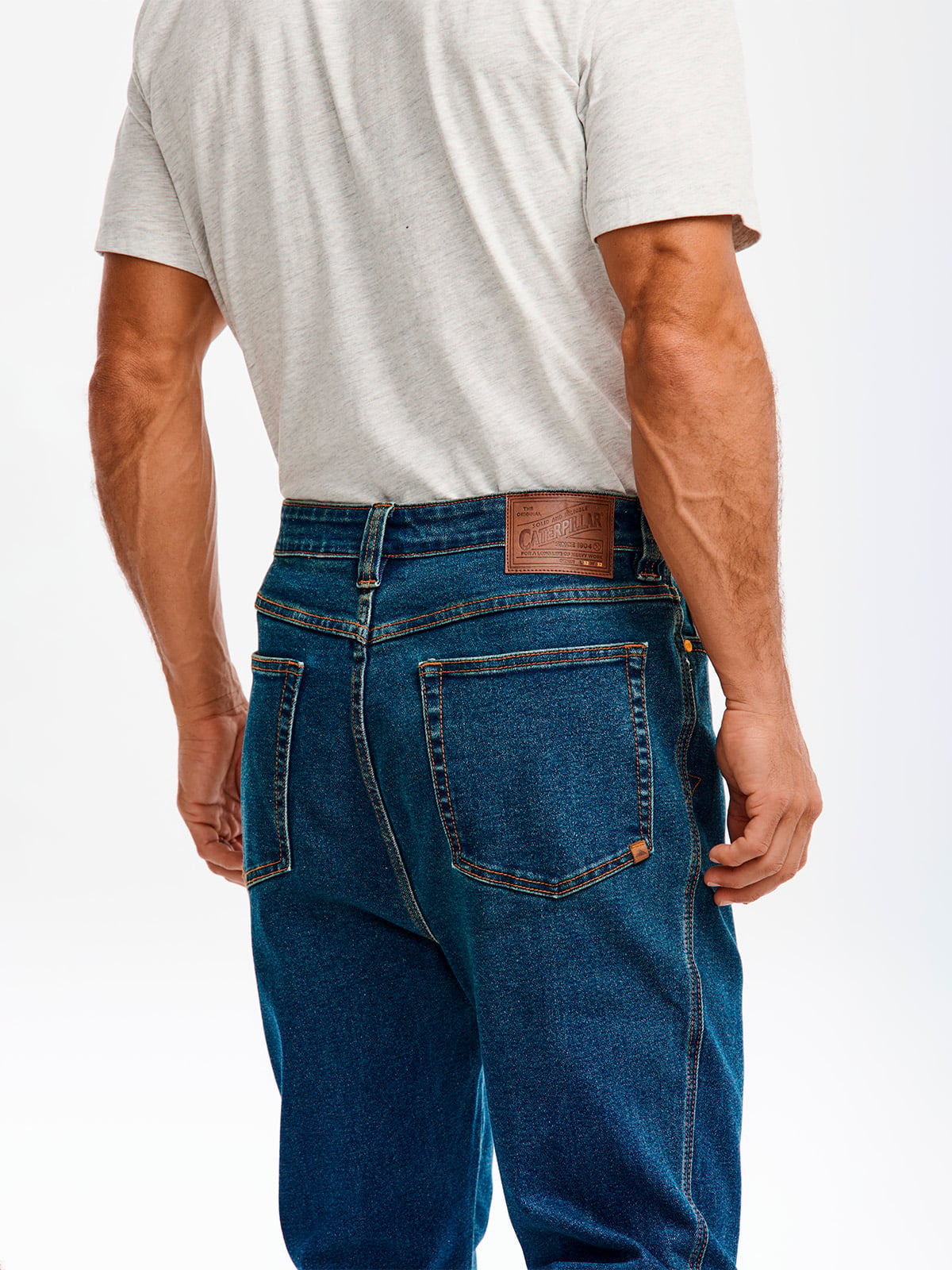 JEANS ALGODÓN HOMBRE CAT AZUL D1 STRAIGHT LEG JEAN - 1