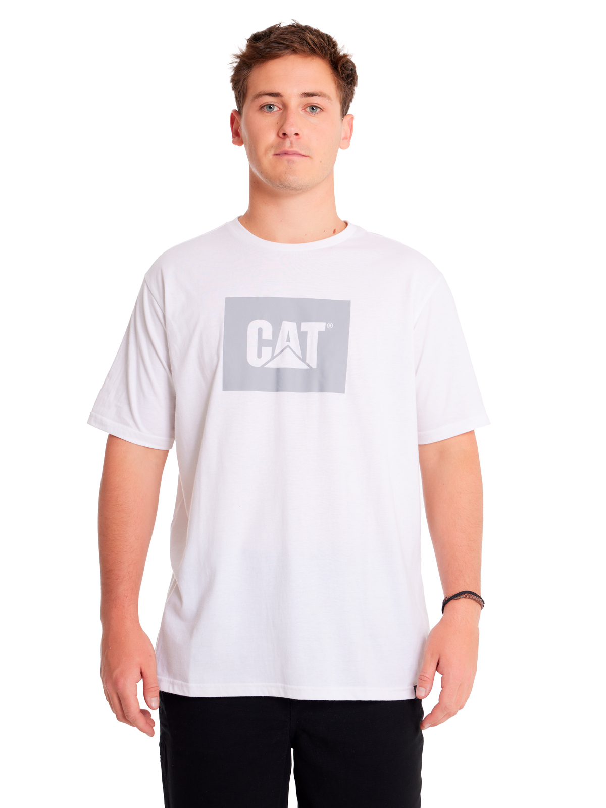 POLERA MANGA CORTA HOMBRE REFLECTIVE CAT LOGOBLANCO CAT - 4